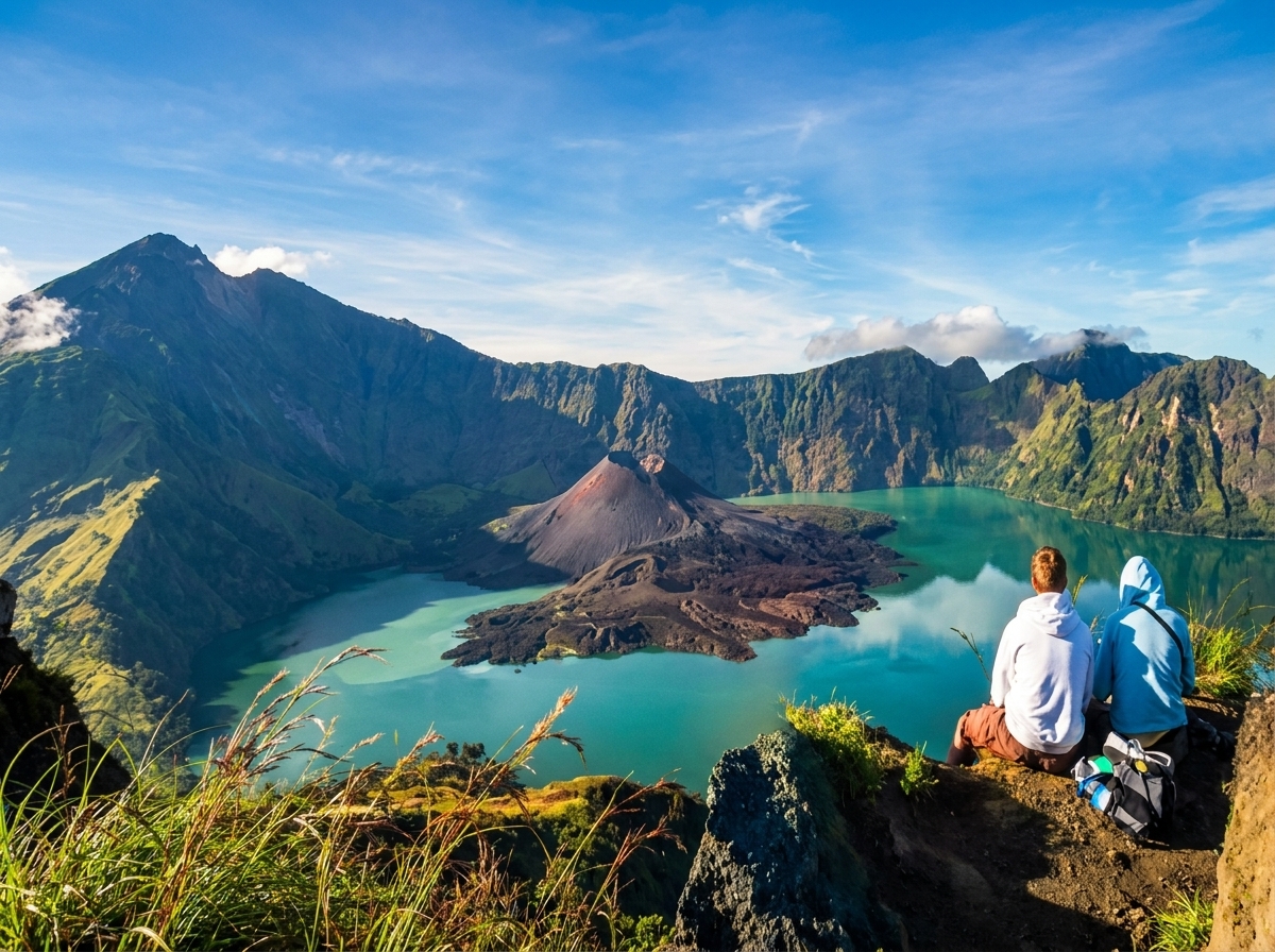 Mount Rinjani Landscape